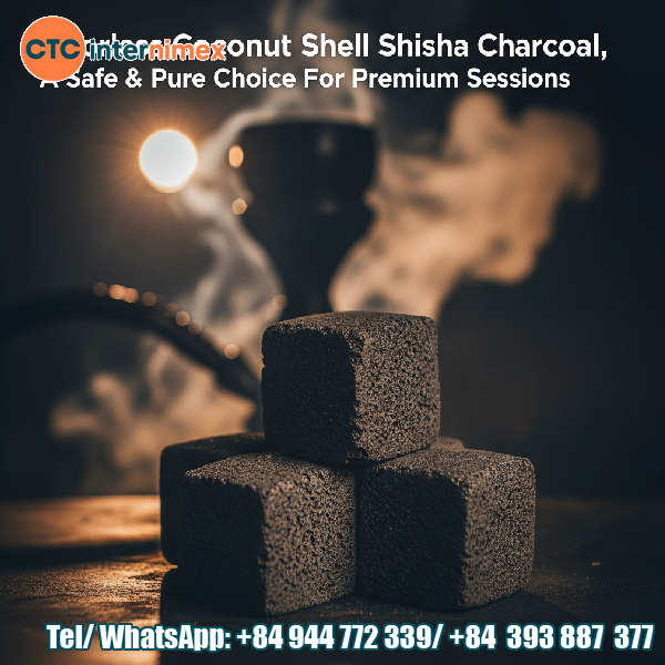 Odorless Coconut Shell Shisha Charcoal: A Safe & Pure Choice For Premium Hookah Sessions